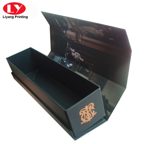 Folding Good Quality Luxury Single Bottle Wine Box