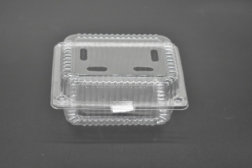 PET Plastic Disposable Clear Fruit Package Box