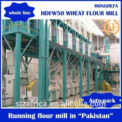 50T wheat mill machine/ wheat milling machine to make flour and semolina/ wheat processing machine