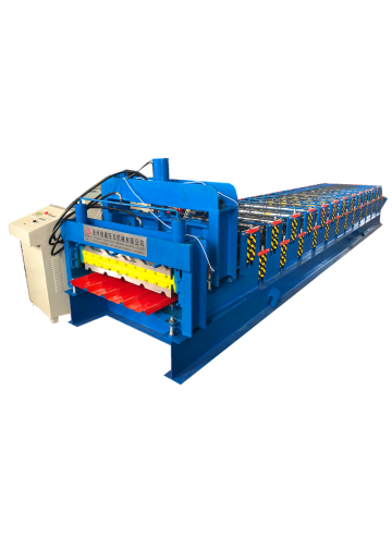 840mm glazed and trapezoidal roll forming machine