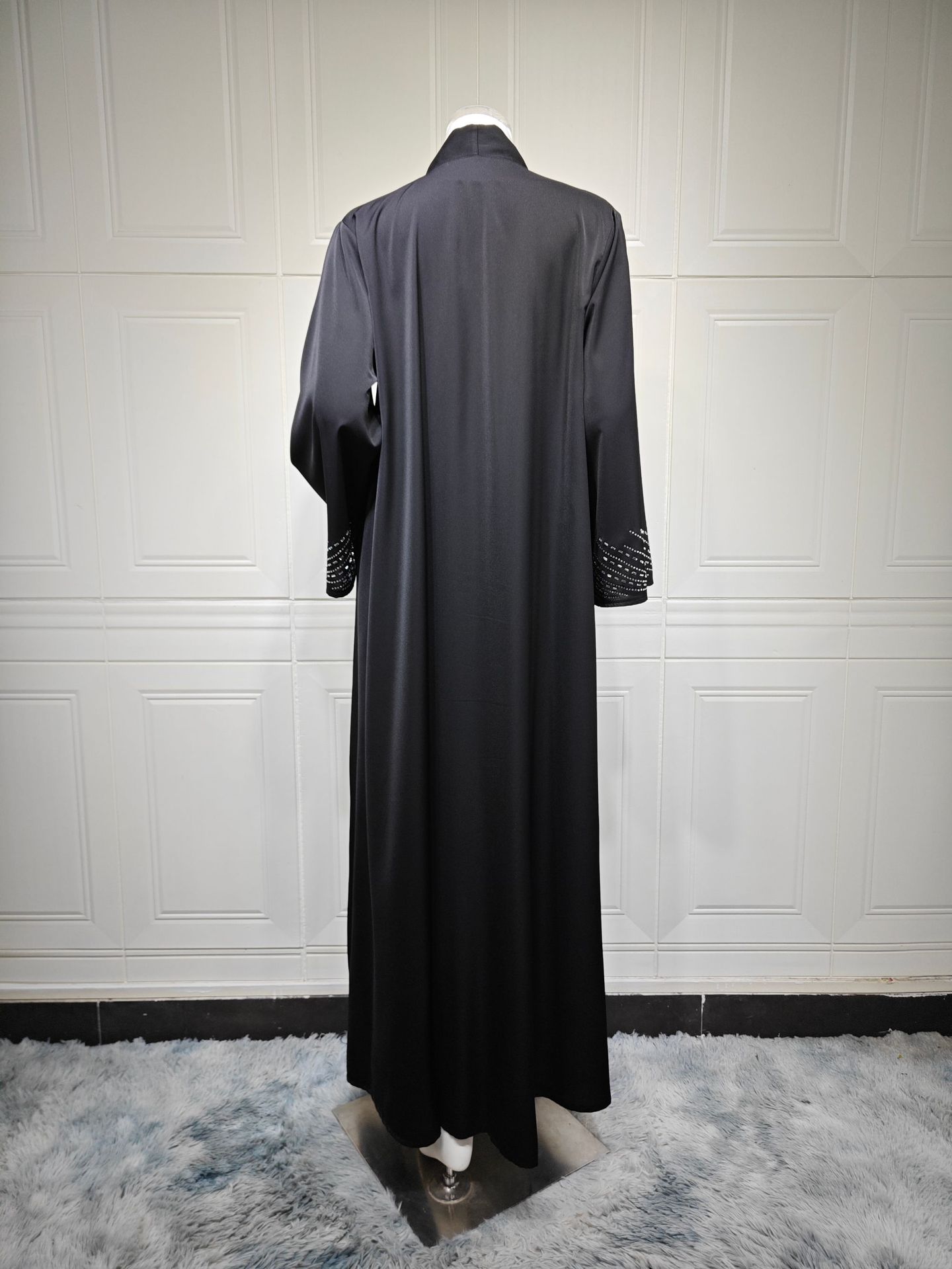 Sleeve Flare Kimono Abaya Cardigan MQ251 (3) Elegant Flare Sleeve Kimono Abaya Cardigan MQ251 (3)