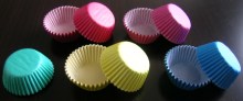 Mini print cupcake liner bulk pack