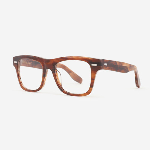 Men's Classic Square Acetate Optical Frames