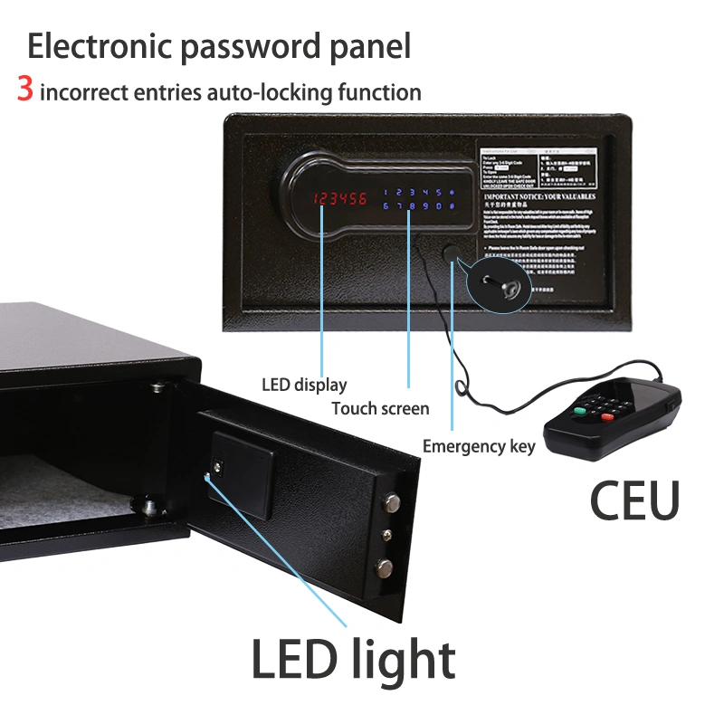 Modern Mini Hotel Laptop Safe, Home Hotel Mini Safe Ceu Touch Screen Security Digital Electronic Laptop Mini Hotel Safe Box