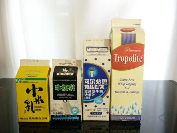 Soybean milk carton sealing machine