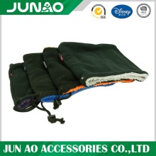 Polar fleece neck warmer with sherpa lining