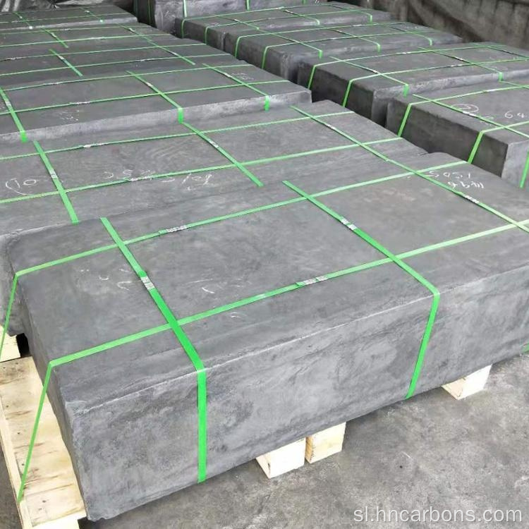 Isostatični grafitni bloki velike velikosti