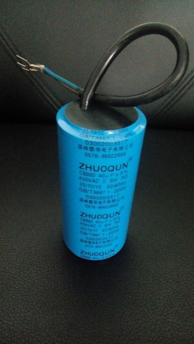 CBB60 40uf 450v ac motor capacitor