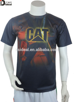 Custom coolmax men's sublimation sports t-shirt