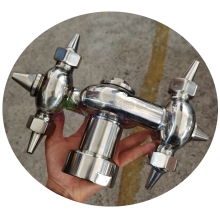 SS304 Stainless Steel Female Threaded Rotary Spray Ball for CIP Tank Cleaning