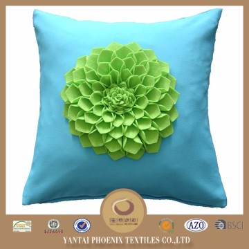 3d flowers fiber pillow zein fiber pillow