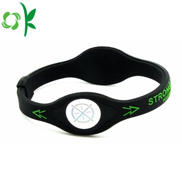 Fashion Multicolor Wristbands Custom Silicone Gel Bracelets