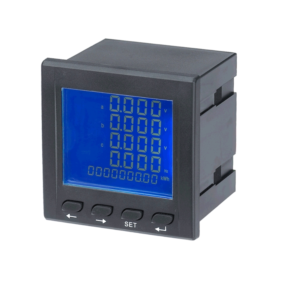 Digital Three-phase Ammeter