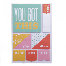 Transparent Custom Die Cut Cute Flower Sticky Notes: Find Your Perfect Stationery Accessory