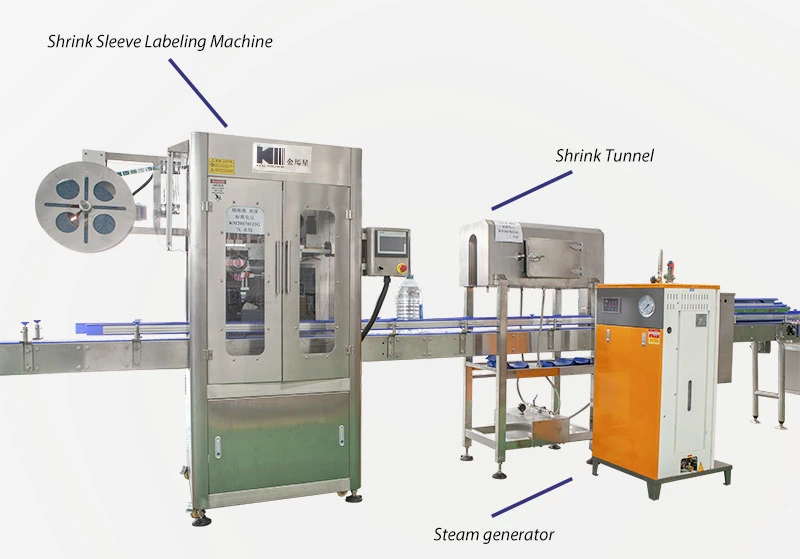 Automatic PVC Sleeve Labeling Machine