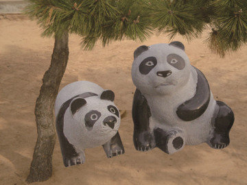 garden panada stone statue