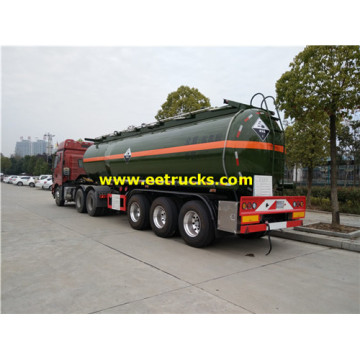 30MT 3 Axles Hydrochloric Acid Transport Semi-Trailers