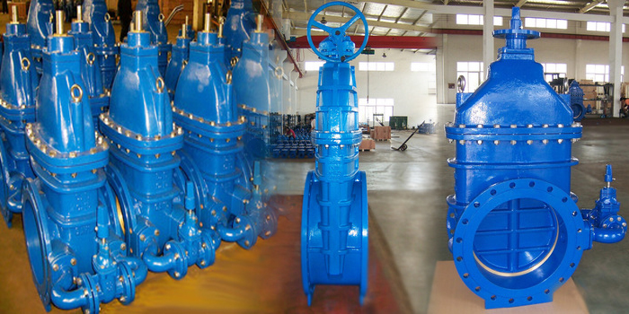 large diameter gate valve photos