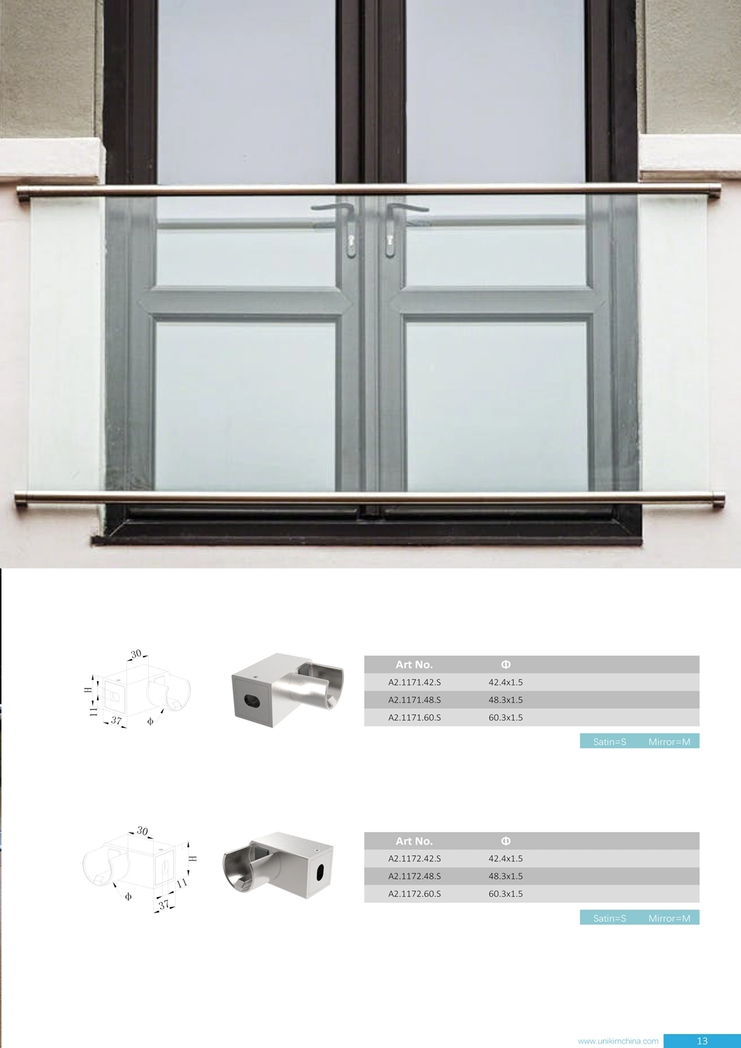China Manufacturer OEM & ODM Ready-to-Stall Square Posts for Deck Railing System