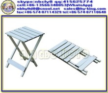 Cheap metal folding stool , aluminum camping stool , outdoor folding stool