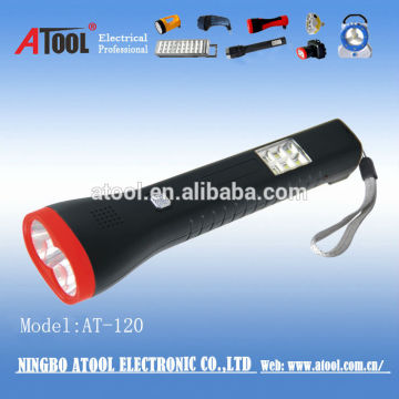 flashlight torch for out door 3 shift light-dimmer 280 lumen focal zoom flashlight