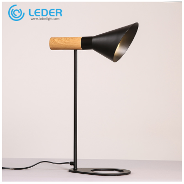 Leder Black Dresser Floor Lamps