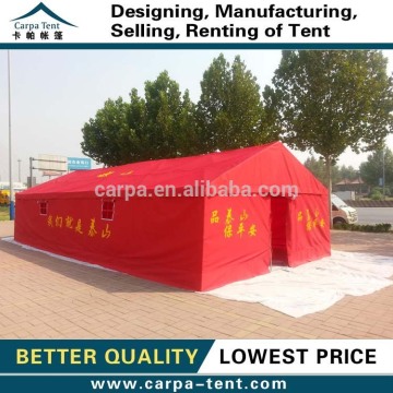 20 people red military tent , shelter tent long term selling