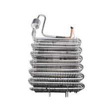 Aluminum heat exchange evaporator for home AC