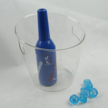 2016 Promotional clear acrylic Plastic oxo ice bucket