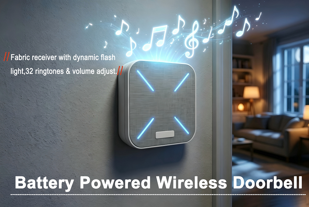 聋人闪光门铃 Flashing Light Doorbell for The Deaf