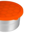 Round Silicone Lid Steel Lunch Box