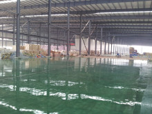 Oily epoxy mortar floor paint