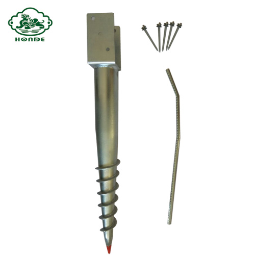 High Quality Ground Pole Screw Anchor