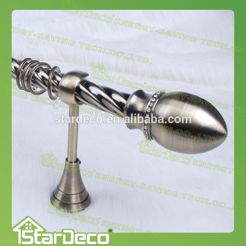 D0008 Stardeco Metal designer shower curtain rods