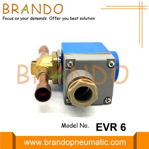 Válvula Solenoide Refrigeración 1/2 &#39;&#39; EVR 6 24V 220V