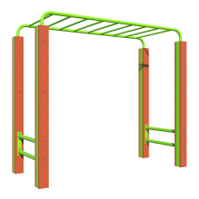 Outdoor Fitness Equipment Horizontal Ladder Monkey ladder