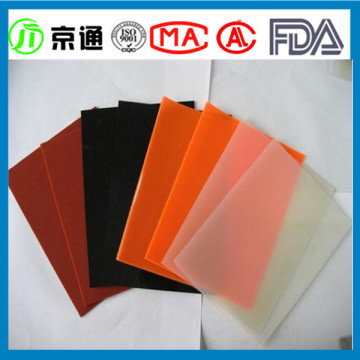 Different color silicon rubber sheet/rubber mat