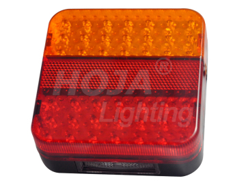 Square LED Trailer Light led tail lights 12V