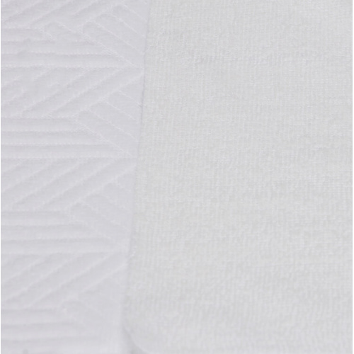 serviette en coton polyester blanc ihram hajj