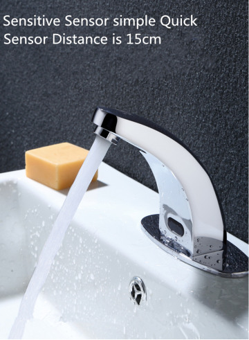 Brass Basin Automatic Infrared Sensor Faucet