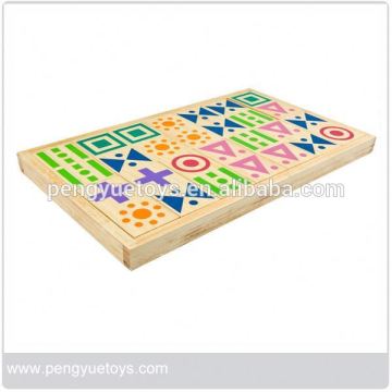 wooden domino game ,new design domino,wood domino for children