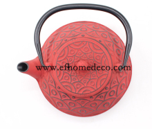 Cast Iron Enamel Teapot Set Water Kettle