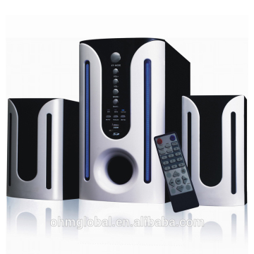 2.1ch Bluetooth Multimedia speaker, USB/SD Recorder,
