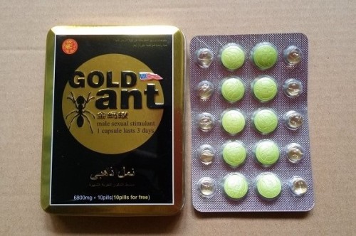 Gold Ant Sex Healthy Pills Adult Sexual Power Enhancement Products