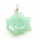 pendentif poisson forme vert aventurine