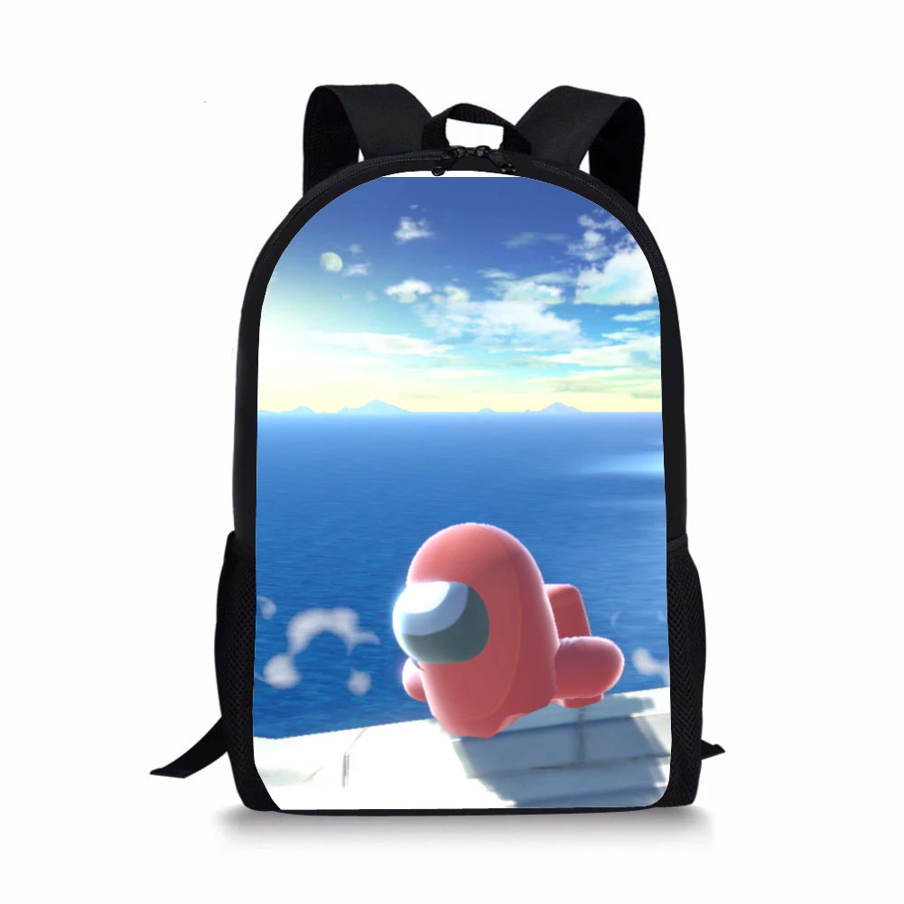 Fashionable Cartoon Student Schoolbag Multi-Functional Versatile Student Backpack