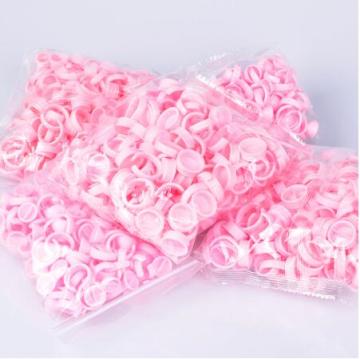 Julong Disposable Cap Pink Ring Tattoo Ink Cup