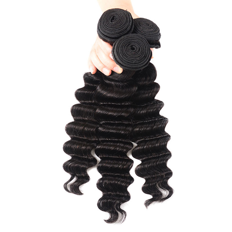 Loose Wave 13X4 Lace Frontal With Bundles Grade 10A Raw Unprocessed Indian Human Hair