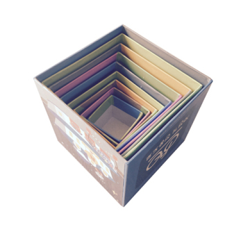 Lovely Cardboard Nesting Stacking Box for Toys