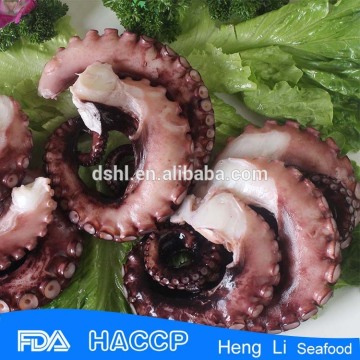 High quality cooked octopus legs